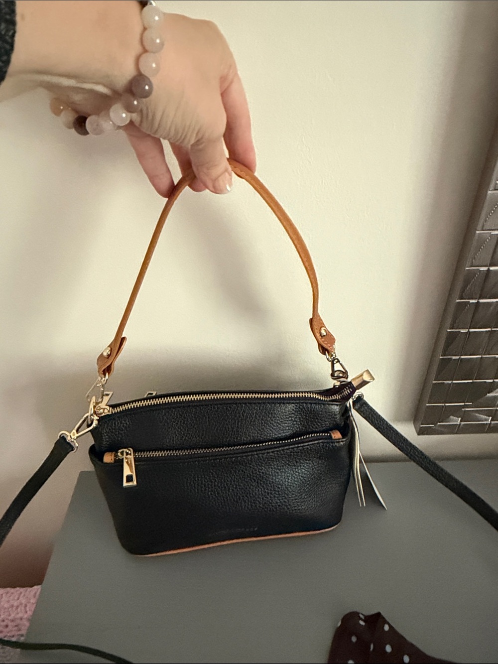 Italian genuine Leather Crossbody Bag
